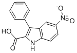 5-NITRO-3-PHENYL-1H-INDOLE-2-CARBOXYLIC ACID CAS#: 14182-37-7