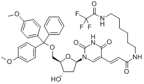 (5'-O-(DIMETHOXYTRITYL)-5-[N-(6-(TRIFLUOROACETAMIDO)HEXYL)-3-(E)-ACRYLAMIDO]-2'-DEOXYURIDINE) CAS#: 252337-59-0