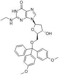 5'-O-(DIMETHOXYTRITYL)-N2-ETHYL-2'-DEOXYGUANOSINE CAS#: 209785-64-8