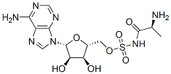 5'-O-(N-(alanyl)sulfamoyl)adenosine CAS#: 112921-04-7