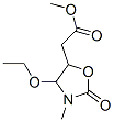 5-Oxazolidineaceticacid,4-ethoxy-3-methyl-2-oxo-,methylester(9CI) CAS#: 110991-58-7