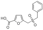 5-PHENYLMETHANESULFONYLMETHYL-FURAN-2-CARBOXYLIC ACID CAS#: 100397-64-6