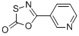 5-PYRIDIN-3-YL-[1,3,4]OXATHIAZOL-2-ONE CAS#: 257286-36-5