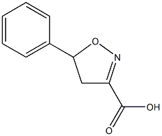 5-Phenyl-4,5-Dihydroisoxazole-3-Carboxylic Acid CAS#: 10313-27-6