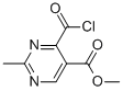 5-Pyrimidinecarboxylic acid, 4-(chlorocarbonyl)-2-methyl-, methyl ester (9CI) CAS#: 241470-00-8