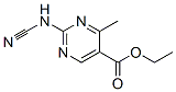 5-Pyrimidinecarboxylicacid,2-(cyanoamino)-4-methyl-,ethylester(9CI) CAS#: 102739-40-2