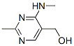 5-Pyrimidinemethanol, 2-methyl-4-(methylamino)- CAS#: 135-94-4