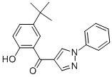 (5-TERT-BUTYL-2-HYDROXYPHENYL)(1-PHENYL-1H-PYRAZOL-4-YL)METHANONE CAS#: 288844-46-2