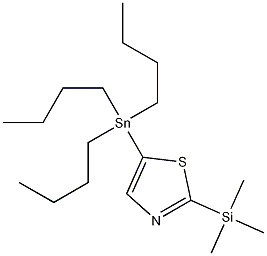 5-(Tributylstannyl)-2-(trimethylsilyl)thiazole CAS#: 263868-71-9