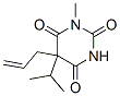 5-allyl-5-isopropyl-1-methylbarbituric acid CAS#: 1861-21-8