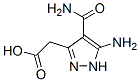 5-amino-4-(aminocarbonyl)-1H-pyrazole-3-acetic acid CAS#: 23244-84-0