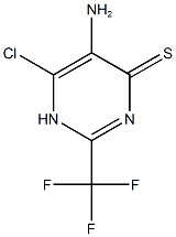 5-amino-6-chloro-2-(trifluoromethyl)-1H-pyrimidine-4-thione CAS#: 1598-59-0