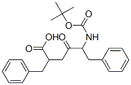 5-amino-(N-t-butoxycarbonyl)-2-benzyl-4-oxo-6-phenylhexanoic acid CAS#: 112070-31-2