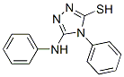 5-anilino-4-phenyl-4H-1,2,4-triazole-3-thiol CAS#: 14132-84-4