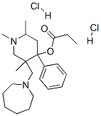 [5-(azepan-1-ylmethyl)-1,2,5-trimethyl-4-phenyl-4-piperidyl] propanoate dihydrochloride CAS#: 28867-22-3