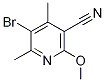 5-bromo-2-methoxy-4,6-dimethylnicotinonitrile(SALTDATA: FREE) CAS#: 113893-02-0