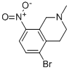 5-bromo-2-methyl-8-nitro-1,2,3,4-tetrahydroisoquinoline CAS#: 104737-00-0