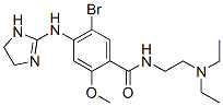 5-bromo-N-(2-diethylaminoethyl)-4-(4,5-dihydro-1H-imidazol-2-ylamino)- 2-methoxy-benzamide CAS#: 111049-51-5