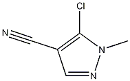 5-chloro-1-methyl-1H-pyrazole-4-carbonitrile CAS#: 111493-52-8