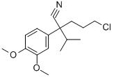 5-chloro-2-(3,4-dimethoxyphenyl)-2-isopropylvaleronitrile CAS#: 27487-83-8