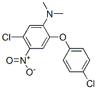 5-chloro-2-(4-chlorophenoxy)-N,N-dimethyl-4-nitroaniline CAS#: 2172-93-2