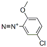 5-chloro-2-methoxybenzenediazonium CAS#: 29684-42-2