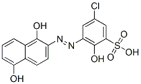 5-chloro-3-[(1,5-dihydroxy-2-naphthyl)azo]-2-hydroxybenzenesulphonic acid CAS#: 25747-06-2