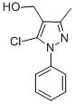 (5-chloro-3-methyl-1-phenyl-pyrazol-4-yl)methanol CAS#: 1136-60-3