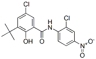 5-chloro-3-tert-butyl-2'-chloro-4'-nitrosalicylanilide CAS#: 16128-96-4