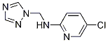 (5-chloro-pyridin-2-yl)-[1,2,4]triazol-1-ylmethyl-amine CAS#: 299969-48-5