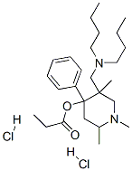 [5-[(dibutylamino)methyl]-1,2,5-trimethyl-4-phenyl-4-piperidyl] propanoate dihydrochloride CAS#: 28867-18-7
