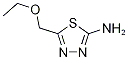 5-(ethoxymethyl)-1,3,4-thiadiazol-2-amine(SALTDATA: FREE) CAS#: 15884-88-5