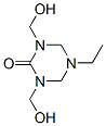 5-ethyltetrahydro-1,3-bis(hydroxymethyl)-1,3,5-triazin-2(1H)-one CAS#: 134-97-4