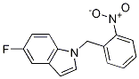 5-fluoro-1-[(2-nitrophenyl)methyl]-1H-indole CAS#: 261762-12-3