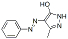 5-hydroxy-3-methyl-4-(phenylazo)pyrazole CAS#: 13572-24-2