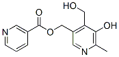 [5-hydroxy-4-(hydroxymethyl)-6-methyl-3-pyridyl]methyl nicotinate CAS#: 15871-78-0