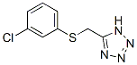 5-[(m-Chlorophenylthio)methyl]-1H-tetrazole CAS#: 18527-35-0