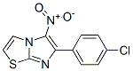 5-nitro-6-p-chlorophenylimidazo(2,1-b)thiazole CAS#: 106636-49-1