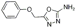5-(phenoxymethyl)-1,3,4-oxadiazol-2-amine CAS#: 21520-88-7