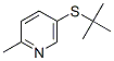 5-(tert-Butylthio)-2-methylpyridine CAS#: 18794-44-0