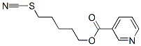 5-thiocyanatopentyl pyridine-3-carboxylate CAS#: 101952-79-8