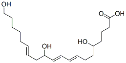 5,12,20-trihydroxy-8,10,14-eicosatrienoic acid CAS#: 102910-24-7