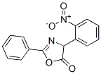 5(4H)-Oxazolone, 4-(2-nitrophenyl)-2-phenyl- CAS#: 28172-59-0