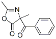 5(4H)-Oxazolone, 4-benzoyl-2,4-dimethyl- CAS#: 21944-48-9