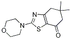 5,5-DiMethyl-2-(Morpholin-4-yl)-5,6-dihydro-1,3-benzothiazol-7(4H)-one CAS#: 15091-04-0