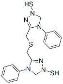 5,5'-(thiodimethylene)bis[4-phenyl-4H-1,2,4-triazole-2-thiol] CAS#: 27934-38-9