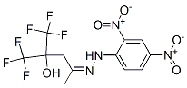 5,5,5-Trifluoro-4-(trifluoromethyl)-4-hydroxy-2-pentanone 2,4-dinitrophenyl hydrazone CAS#: 101931-72-0