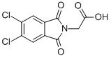 (5,6-DICHLORO-1,3-DIOXO-1,3-DIHYDRO-ISOINDOL-2-YL)-ACETIC ACID CAS#: 111104-25-7