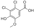 5,6-DICHLORO-4-HYDROXY-3-METHOXYBENZOIC ACID CAS#: 108544-97-4