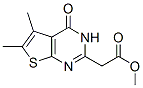 (5,6-DIMETHYL-4-OXO-3,4-DIHYDRO-THIENO[2,3-D]PYRIMIDIN-2-YL)-ACETIC ACID METHYL ESTER CAS#: 105219-75-8